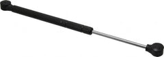 Made in USA - 0.24" Rod Diam, 0.59" Tube Diam, 50 Lb Capacity, Hydraulic Dampers - Compression, 12.5" Extended Length, 4" Stroke Length, Plastic Ball Socket, Chrome-Plated Piston - Exact Tooling