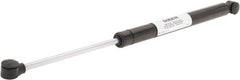 Made in USA - 0.32" Rod Diam, 0.87" Tube Diam, 100 Lb Capacity, Hydraulic Dampers - Compression, 17.01" Extended Length, 6" Stroke Length, Plastic Ball Socket, Chrome-Plated Piston - Exact Tooling