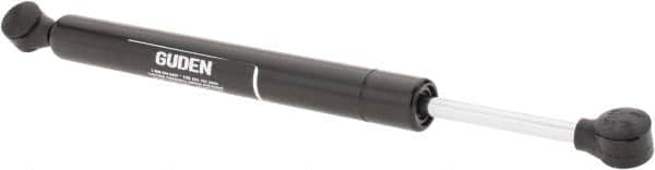 Made in USA - 0.32" Rod Diam, 0.87" Tube Diam, 100 Lb Capacity, Hydraulic Dampers - Extension, 14.49" Extended Length, 5" Stroke Length, Plastic Ball Socket, Chrome-Plated Piston - Exact Tooling