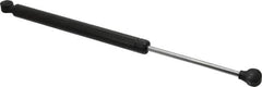 Made in USA - 0.32" Rod Diam, 0.87" Tube Diam, 100 Lb Capacity, Hydraulic Dampers - Extension, 17.01" Extended Length, 6" Stroke Length, Plastic Ball Socket, Chrome-Plated Piston - Exact Tooling