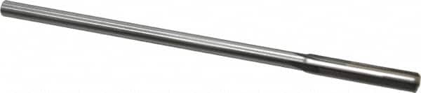 Made in USA - 0.27" Carbide-Tipped 8 Flute Chucking Reamer - Straight Flute, 15/64" Straight Shank, 1-1/2" Flute Length, 6" OAL - Exact Tooling