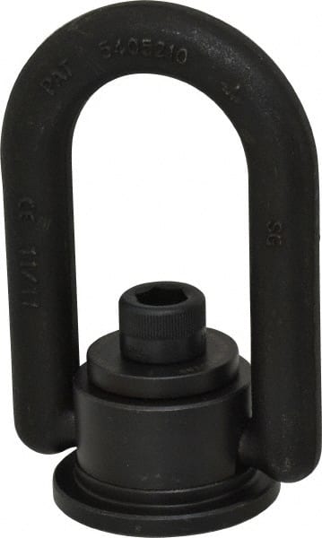 American Drill Bushing - 5,000 Lbs. Load Capacity, 3-1/2 Inch Wide x 5.47 Inch High, Extra Duty Weld Mount Hoist Ring - Exact Tooling