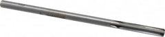 Made in USA - 0.286" Carbide-Tipped 4 Flute Chucking Reamer - Straight Flute, 9/32" Straight Shank, 1-1/2" Flute Length, 6" OAL - Exact Tooling