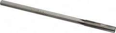 Made in USA - 0.319" Carbide-Tipped 4 Flute Chucking Reamer - Straight Flute, 9/32" Straight Shank, 1-1/2" Flute Length, 6" OAL - Exact Tooling