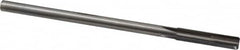 Made in USA - 0.322" Carbide-Tipped 4 Flute Chucking Reamer - Straight Flute, 9/32" Straight Shank, 1-1/2" Flute Length, 6" OAL - Exact Tooling