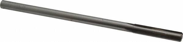 Made in USA - 0.303" Carbide-Tipped 4 Flute Chucking Reamer - Straight Flute, 9/32" Straight Shank, 1-1/2" Flute Length, 6" OAL - Exact Tooling