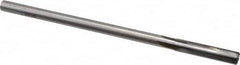 Made in USA - 0.305" Carbide-Tipped 4 Flute Chucking Reamer - Straight Flute, 9/32" Straight Shank, 1-1/2" Flute Length, 6" OAL - Exact Tooling