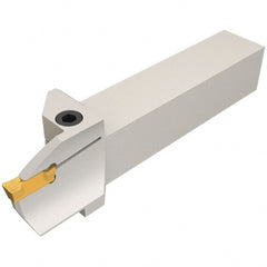 Iscar - HFH, External, Right Hand, 1.26" Max Depth of Cut, 0.236" Max Groove Width, Indexable Grooving Tool Holder - DGN 6303, GRIP 6.., HFPR 6004 Insert Compatibility, 1" Shank Height, 1" Shank Width, 6" OAL - Exact Tooling