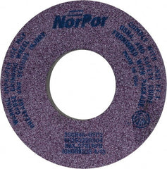 Norton - 12" Diam x 5" Hole x 1-1/2" Thick, H Hardness, 46 Grit Surface Grinding Wheel - Ceramic, Type 5, Coarse Grade, 2,710 Max RPM, Vitrified Bond, One-Side Recess - Exact Tooling