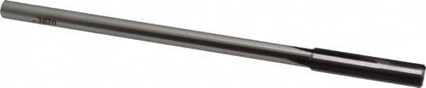 Made in USA - 0.382" Carbide-Tipped 4 Flute Chucking Reamer - Straight Flute, 5/16" Straight Shank, 1-3/4" Flute Length, 7" OAL - Exact Tooling