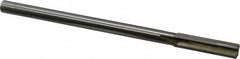 Made in USA - 0.434" Carbide-Tipped 4 Flute Chucking Reamer - Straight Flute, 3/8" Straight Shank, 1-3/4" Flute Length, 7" OAL - Exact Tooling