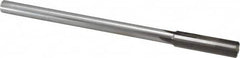 Made in USA - 0.459" Carbide-Tipped 4 Flute Chucking Reamer - Straight Flute, 3/8" Straight Shank, 1-3/4" Flute Length, 7" OAL - Exact Tooling