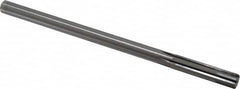 Made in USA - 0.476" Carbide-Tipped 6 Flute Chucking Reamer - Exact Tooling