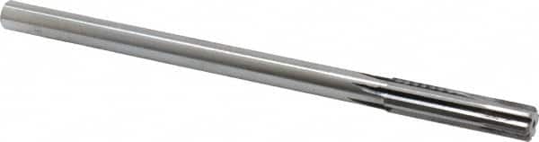 Made in USA - 0.483" Carbide-Tipped 6 Flute Chucking Reamer - Exact Tooling