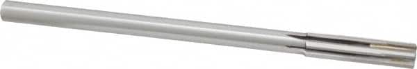 Made in USA - 0.51" Carbide-Tipped 6 Flute Chucking Reamer - Exact Tooling