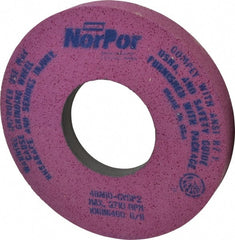 Norton - 12" Diam x 5" Hole x 1-1/2" Thick, G Hardness, 60 Grit Surface Grinding Wheel - Aluminum Oxide, Type 5, Medium Grade, 2,710 Max RPM, Vitrified Bond, One-Side Recess - Exact Tooling