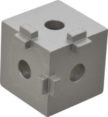 80/20 Inc. - Open Shelving Square Tri-Corner Connector - Aluminum, Use with Series 10 & Bolt Kit 3017 - Exact Tooling