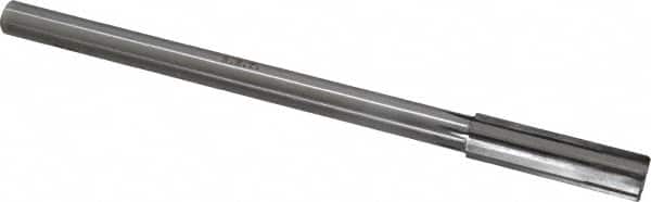 Made in USA - 0.552" Carbide-Tipped 6 Flute Chucking Reamer - Exact Tooling