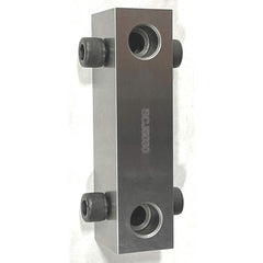 TE-CO - Vise Jaws; Jaw Shape: Flat ; Jaw Width (mm): 152.4 ; Jaw Width (Inch): 6 ; Jaw Width (Decimal Inch): 6 ; Jaw Height (mm): 38.608 ; Jaw Height (Inch): 1.52 - Exact Tooling