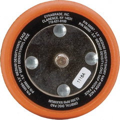 Dynabrade - 3" Diam Disc Backing Nonvacuum Replacement Pad - Medium Density, 13,000 RPM - Exact Tooling