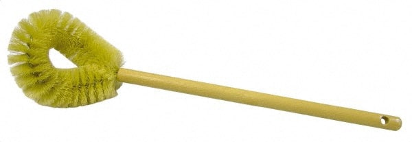 Weiler - 20" OAL Toilet Bowl Brush - Tampico Bristles, Foam Handle, White - Exact Tooling