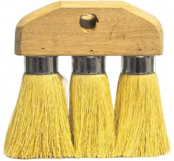 Weiler - Tampico Surface Preparation Roof Brush - 3-1/4" Bristle Length, 6-1/4" Wide - Exact Tooling