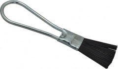 Weiler - 3 Rows x 15 Columns Steel Scratch Brush - 5-1/2" OAL, 1-1/2" Trim Length, Steel Loop Handle - Exact Tooling