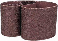 Norton - 3" Wide x 24" OAL, 36 Grit, Aluminum Oxide Abrasive Belt - Aluminum Oxide, Very Coarse, Coated, X Weighted Cloth Backing, Series R228 - Exact Tooling