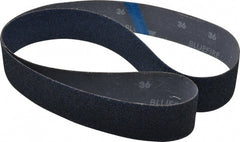 Norton - 2" Wide x 60" OAL, 36 Grit, Zirconia Alumina Abrasive Belt - Zirconia Alumina, Very Coarse, Coated, Y Weighted Cloth Backing, Series R821 - Exact Tooling