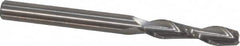 Onsrud - 1/4" Cutting Diam x 1-1/8" Length of Cut, 2 Flute, Upcut Spiral Router Bit - Uncoated, Right Hand Cut, Solid Carbide, 3" OAL x 1/4" Shank Diam, Double Edge, 30° Helix Angle - Exact Tooling