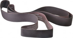 Norton - 2" Wide x 132" OAL, 100 Grit, Aluminum Oxide Abrasive Belt - Aluminum Oxide, Fine, Coated, Series R228 - Exact Tooling