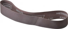 Norton - 2" Wide x 30" OAL, 120 Grit, Aluminum Oxide Abrasive Belt - Aluminum Oxide, Fine, Coated, Series R228 - Exact Tooling