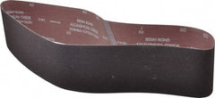Norton - 4" Wide x 48" OAL, 60 Grit, Aluminum Oxide Abrasive Belt - Aluminum Oxide, Medium, Coated, Series R228 - Exact Tooling