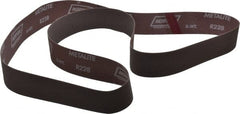 Norton - 2" Wide x 72" OAL, 240 Grit, Aluminum Oxide Abrasive Belt - Aluminum Oxide, Very Fine, Coated, Series R228 - Exact Tooling