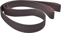 Norton - 2" Wide x 132" OAL, 50 Grit, Aluminum Oxide Abrasive Belt - Aluminum Oxide, Coarse, Coated, Series R228 - Exact Tooling