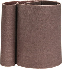 Norton - 3" Wide x 21" OAL, 320 Grit, Aluminum Oxide Abrasive Belt - Aluminum Oxide, Extra Fine, Coated, Series R228 - Exact Tooling