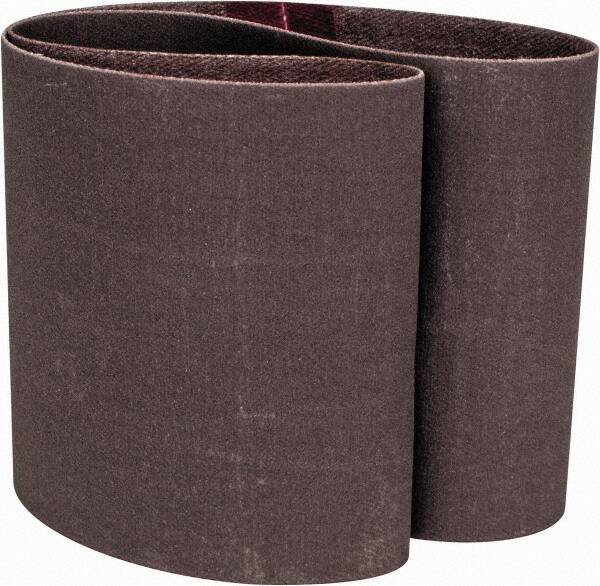 Norton - 3" Wide x 24" OAL, 320 Grit, Aluminum Oxide Abrasive Belt - Aluminum Oxide, Extra Fine, Coated, Series R228 - Exact Tooling