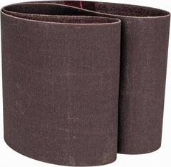 Norton - 3" Wide x 24" OAL, 320 Grit, Aluminum Oxide Abrasive Belt - Aluminum Oxide, Extra Fine, Coated, Series R228 - Exact Tooling