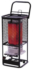Heatstar - 125,000 BTU, Natural Gas Radiant Heater - 16-1/4" Long x 16-1/4" Wide x 35" High - Exact Tooling