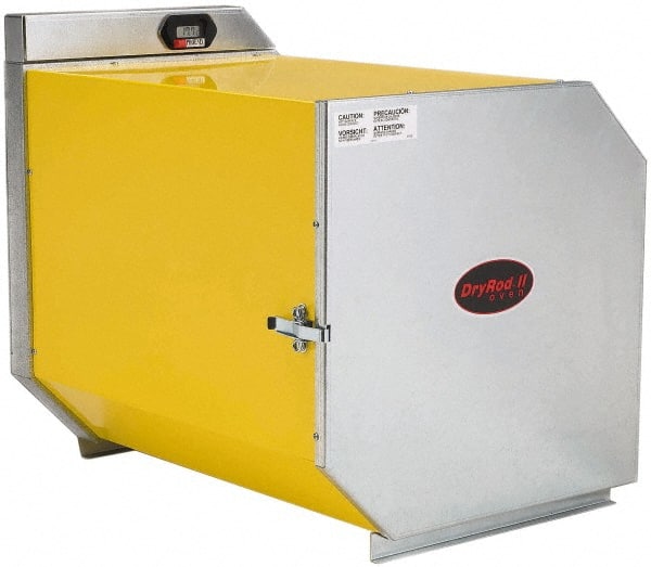 Phoenix Dry Rod - 150 Electrode Capacity, 100 to 300°F, Bench Welding Rod Oven - AC Input Current, 120/240 Volt, 600 Watt, 21 Inch Wide x 20 Inch Deep x 18 Inch High - Exact Tooling