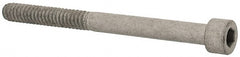 Armor Coat - #10-24 UNC Hex Socket Drive, Socket Cap Screw - Alloy Steel, Armor Coat Finish, Partially Threaded, 2-1/4" Length Under Head - Exact Tooling