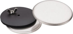 nVent Hoffman - 2" Conduit, 4, 12, 13, 3R, 4X NEMA Rated, Electrical Enclosure Stainless Steel Hole Seal - For Use with Enclosure Wall, CSA File 42186/IEC 60529/UL 508A/UL File E61997, Includes Oil-Resistant Gasket - Exact Tooling