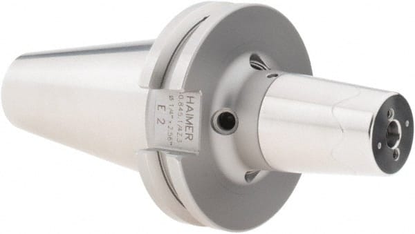 HAIMER - 1/4" Hole Diam, CAT40 Taper Shank Shrink Fit Tool Holder & Adapter - 2.56" Projection, 0.87" Nose Diam, 1.42" Clamping Depth, 25,000 RPM, Through Coolant - Exact Tooling