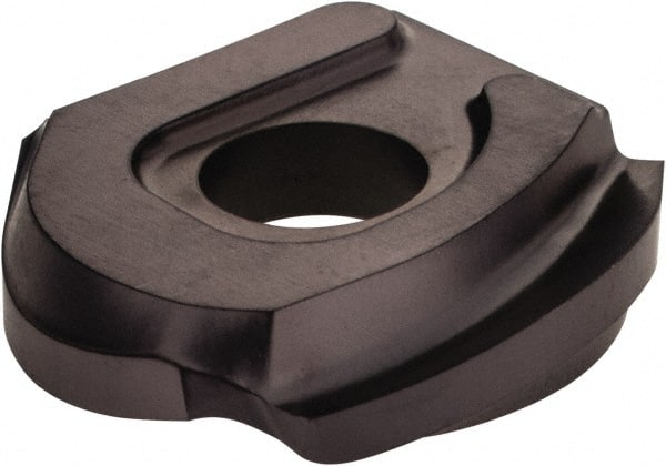 Iscar - HCRD1.0 QP Grade IC928 Carbide Milling Insert - TiAlN Finish, 0.212" Thick, 1" Inscribed Circle, 1/2" Corner Radius - Exact Tooling