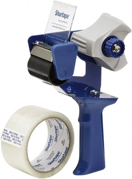 Ability One - 2" Wide, Pistol Grip Style, Handheld Tape Dispenser - For Use with Box Sealing Tape - Exact Tooling