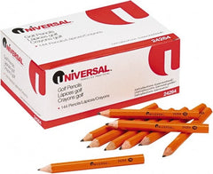 UNIVERSAL - Lead #2 Golf & Pew Pencil - Yellow - Exact Tooling