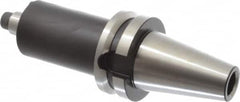 Parlec - BT40 Taper Shank 3/4" Pilot Diam Shell Mill Holder - 4" Flange to Nose End Projection, 1-3/4" Nose Diam, 3/8-24 Lock Screw, Through-Spindle Coolant - Exact Tooling