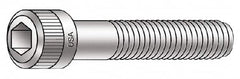 Armor Coat - #6-32 UNC Hex Socket Drive, Socket Cap Screw - Alloy Steel, Armor Coat Finish, Fully Threaded, 3/8" Length Under Head - Exact Tooling