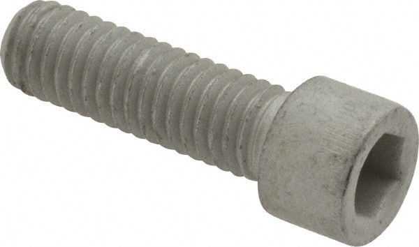 Armor Coat - 3/8-16 UNC Hex Socket Drive, Socket Cap Screw - Alloy Steel, Armor Coat Finish, Fully Threaded, 1-1/4" Length Under Head - Exact Tooling