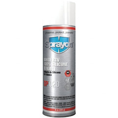 Sprayon - 8 oz Automotive Gasket Sealant - 122°F Max, White, Comes in Aerosol Can - Exact Tooling